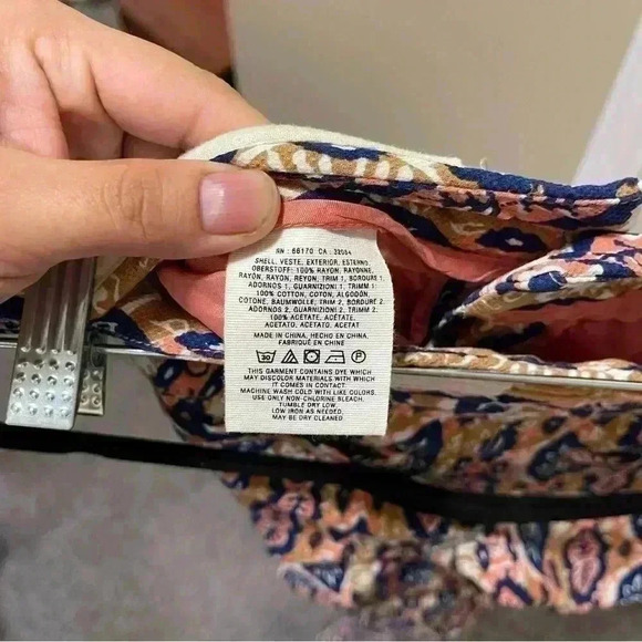 Anthropologie Pilcro And The Letterpress Paz Ikat Joggers Pants Boho Size 25P - Picture 6 of 8